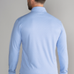 Long Sleeve Button Down Polo Dot // Blue Diamond