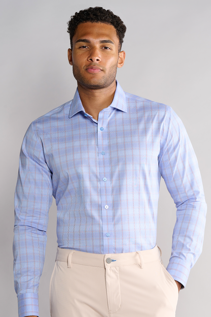 Leader Non-Iron Plaid // Blue Prince of Wales