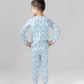 Blueberry Bamboo Pajamas for Kids – Two Piece Set
