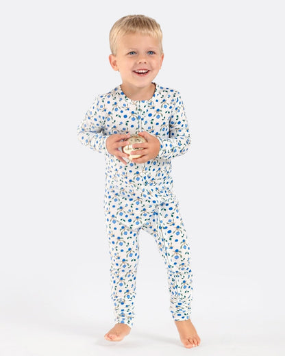 Blueberry Bamboo Toddler Pajamas – Romper