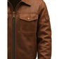 Bobby Leather Brown Jacket - Men Leather Jacket Brown