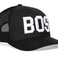 Boston Trucker Hat  |  Block Snapback