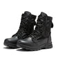 Botas Pro Black Men's 8 inch Side Zipper Military Tactical Boots BP401BK