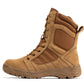 Botas Pro Coyote Men's 8 inch Side Zipper Rubber Sole Tactical Boots BMP110CT