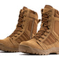 Botas Pro Coyote Men's 8 inch Side Zipper Rubber Sole Tactical Boots BMP110CT