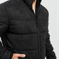 Brady Men's Faux Suede Puffer Jacket