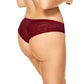 Brazilian Panty Double Tulle Kinga Cherry-1