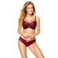 Kinga Cherry Brazilian Panty Double Tulle-2