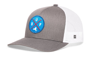 Buffalo Trucker Hat  |  Blue Patch BUF X Snapback