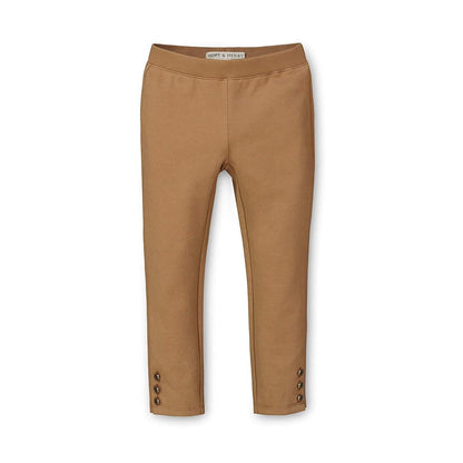Button Cuff Ponte Pant - Baby
