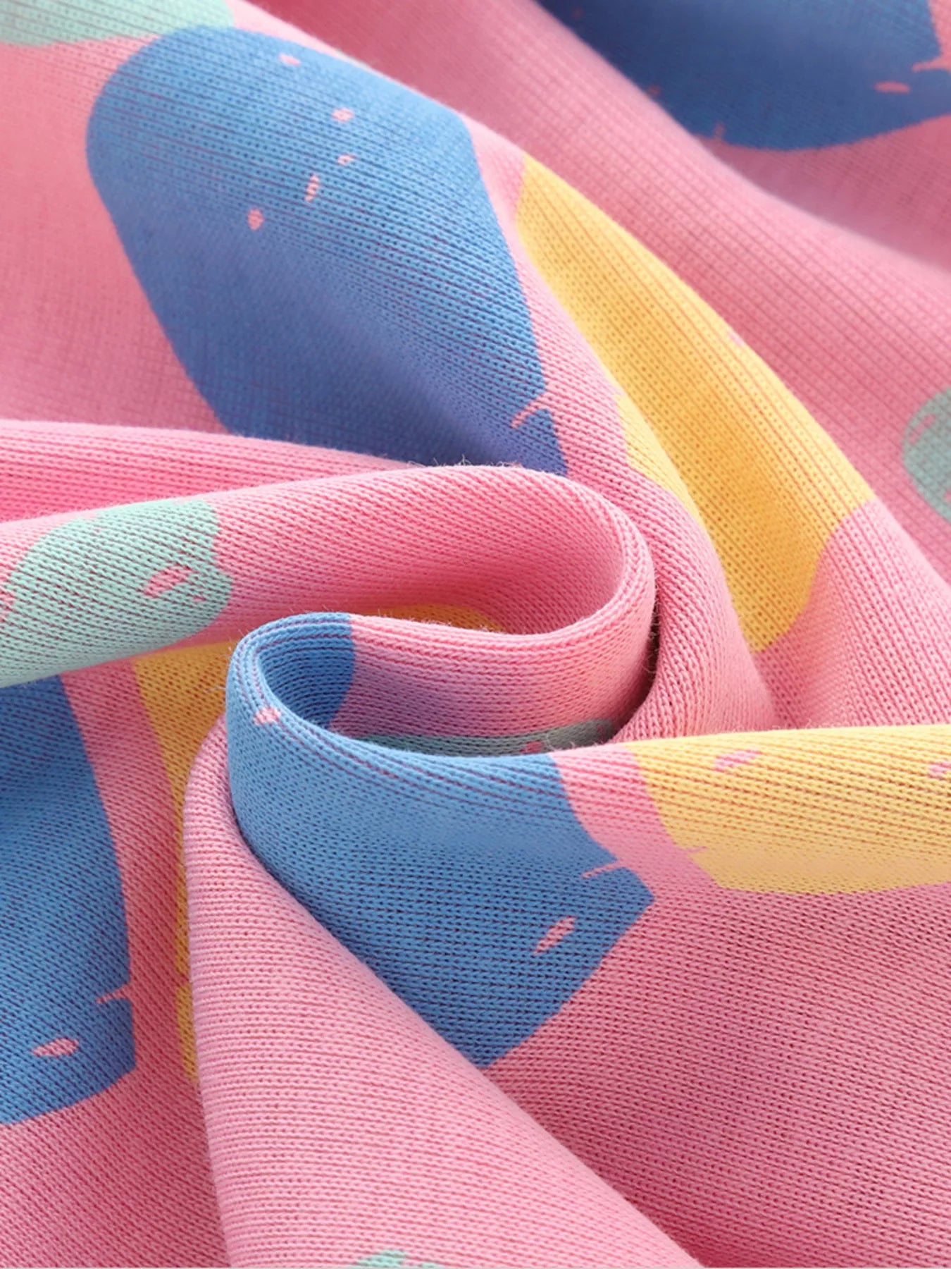 Children's Printed Short Sleeve Dress - Farnelli