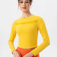 Round Neck Long Sleeve Active T-Shirt - Farnelli
