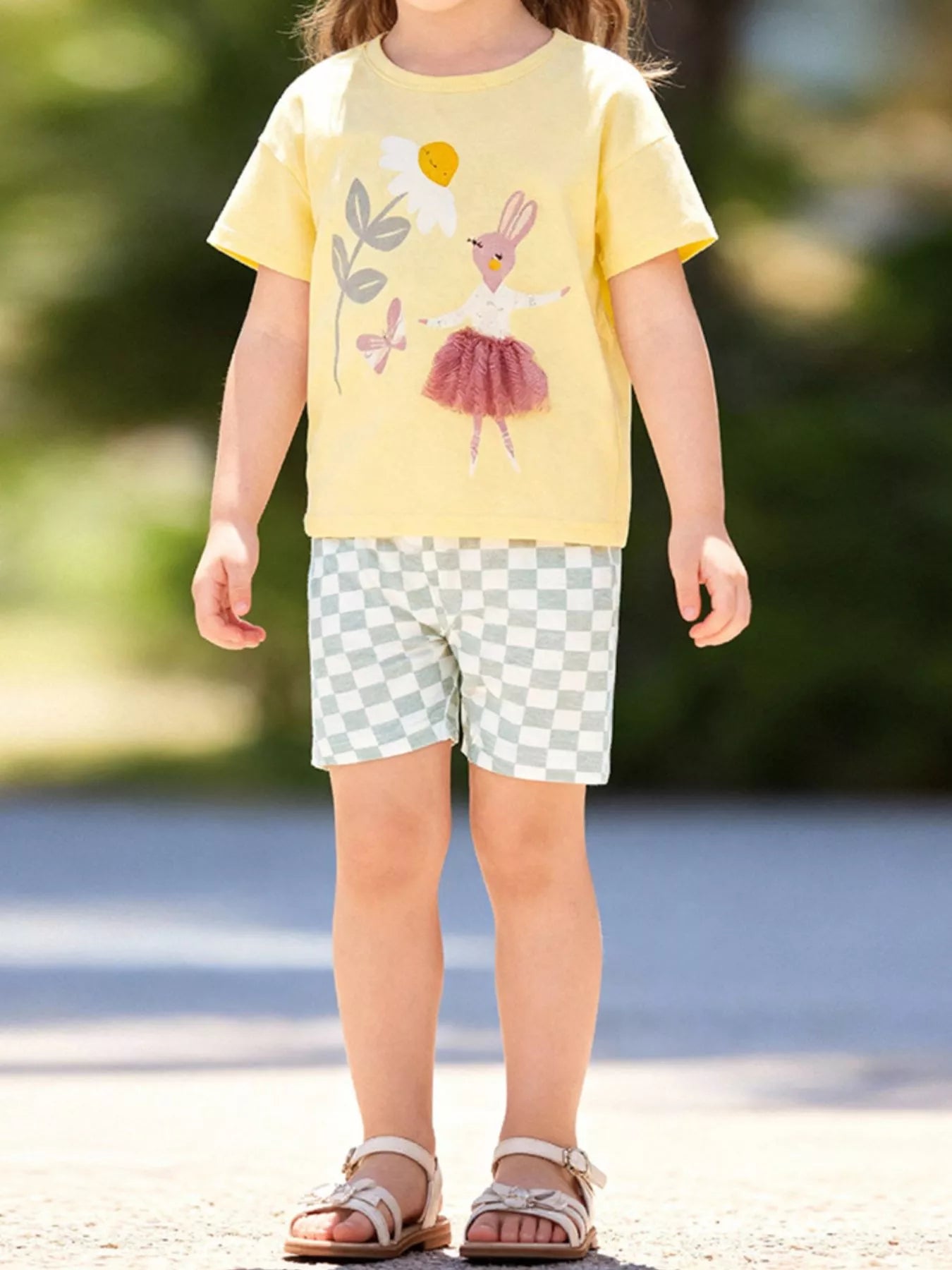 Children's Graphic Tee & Shorts Set - Farnelli