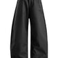 Men's Wide Leg High Waisted Pants - Farnelli