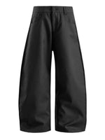 Men's Wide Leg High Waisted Pants - Farnelli