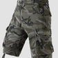 Men's Camouflage Cargo Shorts with Multiple Pockets - Farnelli