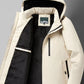 Men's Plus Size Warm Fleece Lined Hooded Winter Coat - Farnelli