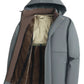Men's Plus Size Fleece Lined Hooded Winter Coat - Farnelli