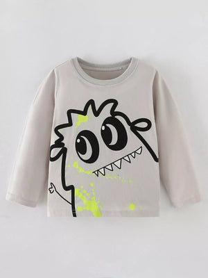 Children's Graphic Long Sleeve T-Shirt - Farnelli