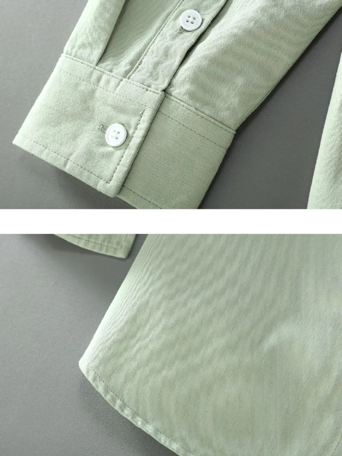 Men's Plus Size Button Up Long Sleeve Shirt - Farnelli