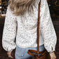 Paige Eyelet Embroidered Puff Sleeve Blouse - Farnelli