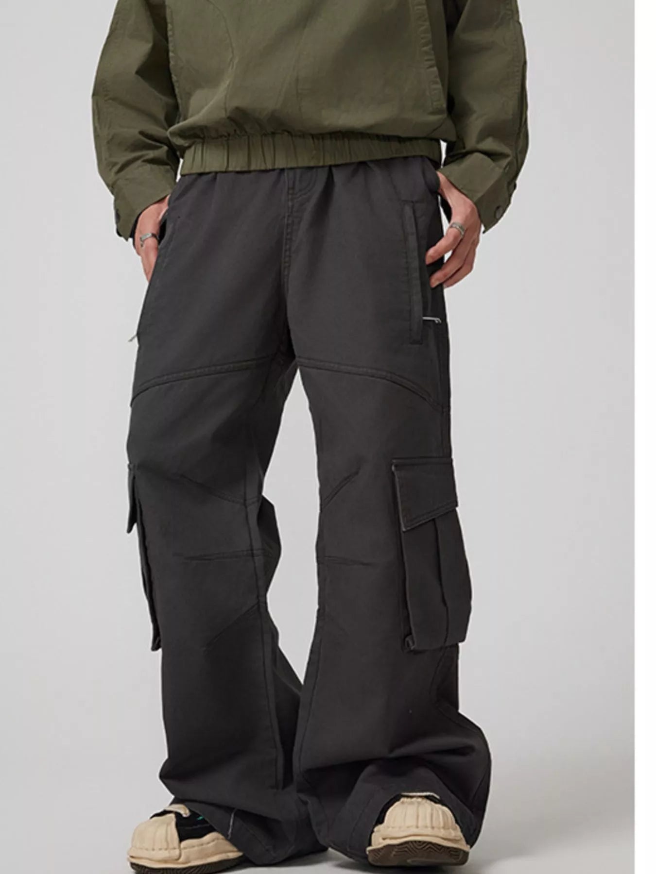 Men's Loose Fit Cargo Pants - Farnelli
