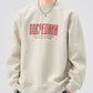 Men's Plus Size Letter Graphic Crew Neck Sweatshirt - Farnelli