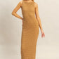 HYFVE Sleeveless Crochet Open Back Maxi Dress - Farnelli