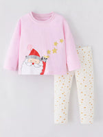 Children's Christmas Santa Pajama Set - Farnelli