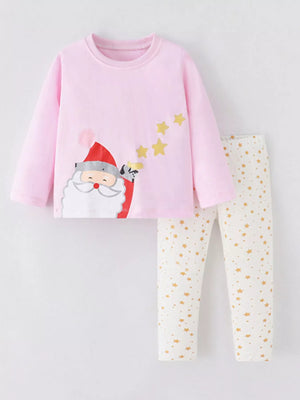 Children's Christmas Santa Pajama Set - Farnelli
