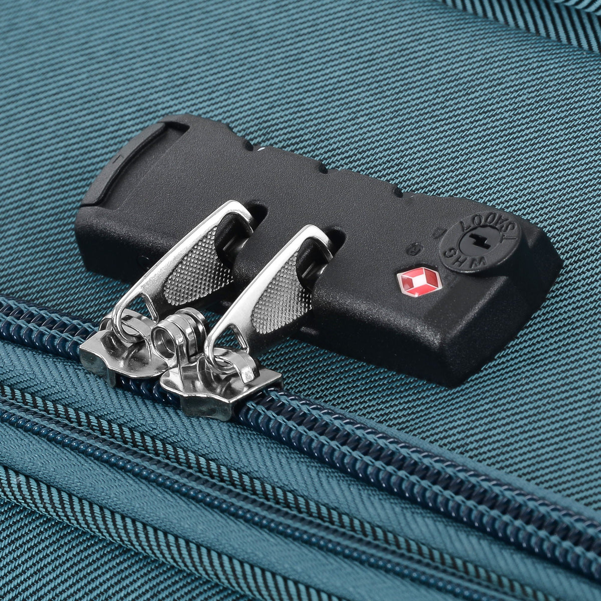 HouseOfZazla expandable softside luggage 3-piece set with spinner wheels in multiple colors
