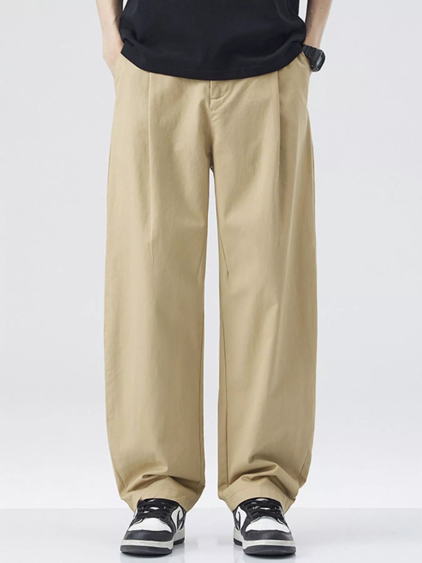 Men's Wide Leg Casual Pants - Farnelli