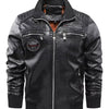 Men's Plus Size Zip Up Lightweight Jacket - Black