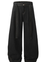 Men's Wide-Leg Oversized Baggy Jeans - Farnelli