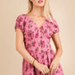 VERY J Floral Printed Ruffle Romper - Farnelli