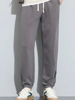 Men's Full Size Casual Drawstring Joggers Plus Size - Farnelli