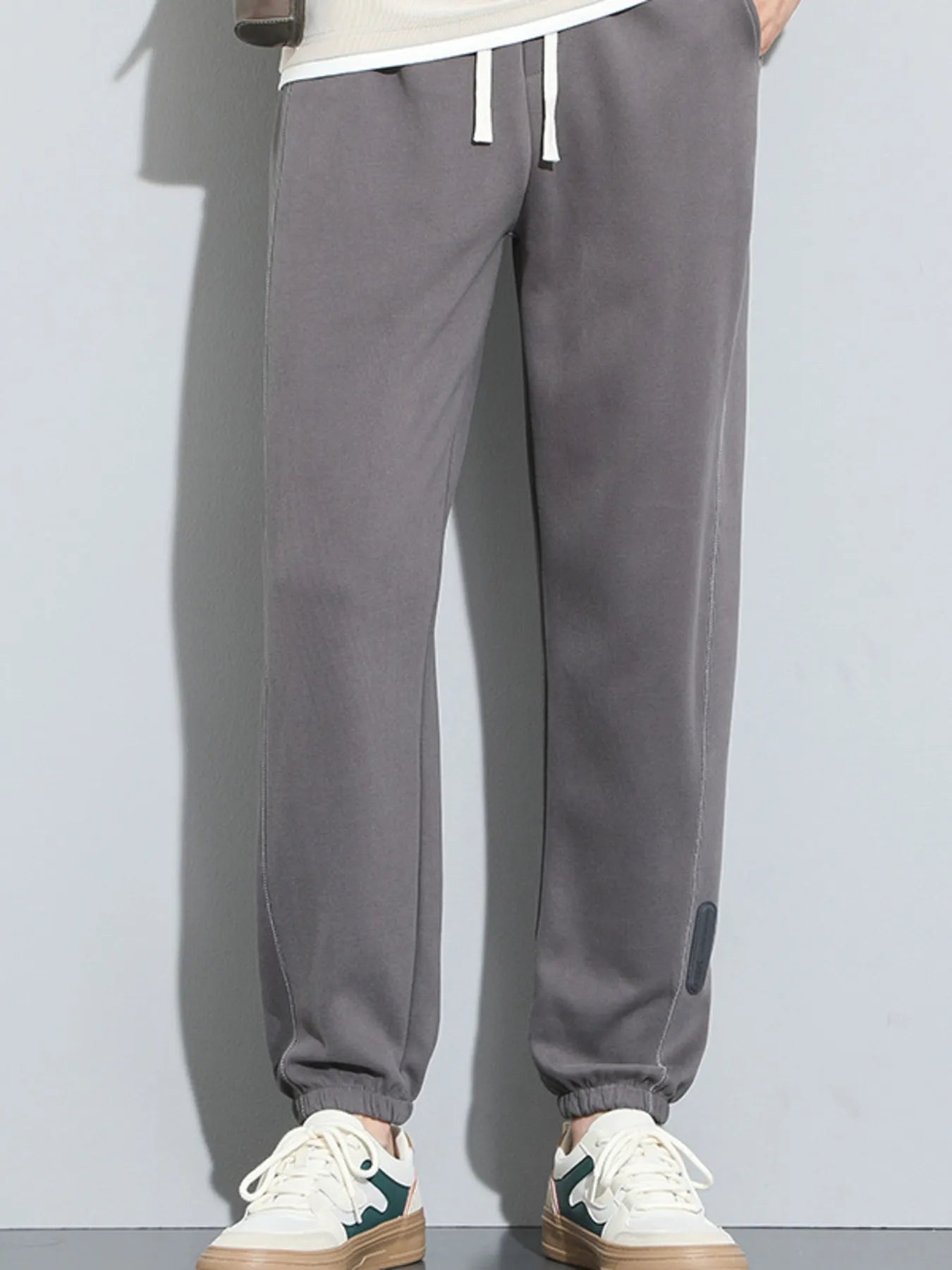 Men's Full Size Casual Drawstring Joggers Plus Size - Farnelli