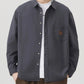 Men's Plus Size Button Up Long Sleeve Shirt - Farnelli