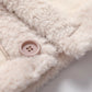 Men's Plus Size Shearling Lined Button Up Jacket - Farnelli