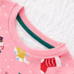 Children's Christmas Print Crew Neck Sweatshirt - Farnelli