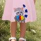 Children's Cartoon Animal Casual Dress - Farnelli