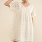 And The Why Woven Leopard Baby Doll Roll-Sleeve Casual Dress - Farnelli