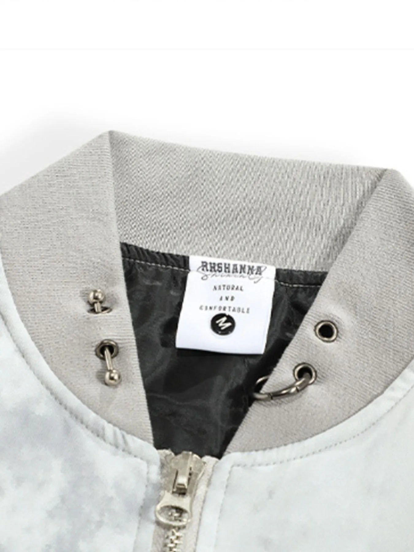 Men's Tie-Dye Zip-Up Bomber Jacket - Farnelli