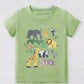 Children's Animal Crew Neck T-Shirt - Farnelli