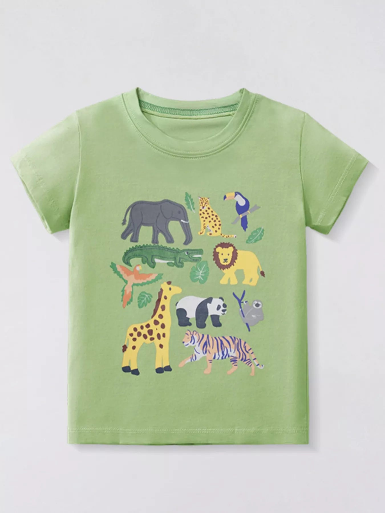 Children's Animal Crew Neck T-Shirt - Farnelli