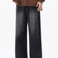 Men's Full Size Wide-Leg Relaxed Fit Jeans Plus Size - Farnelli
