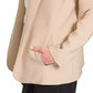 Zenana Woven Long Sleeve Blazer With Lining - Farnelli