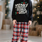 Children's Merry Vibes Only Christmas Pajama Set - Farnelli