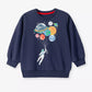 Children's Astronaut Planet Graphic Crew Neck Sweatshirt - Farnelli