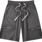 Men's Plus Size Casual Cargo Drawstring Shorts - Farnelli